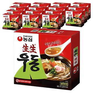 NONGSHIM 農心 生生烏龍湯麵, 253g, 16盒