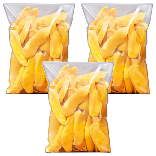 一金湖 芒果乾 3入 - 台灣嚴選新鮮芒果製成 口感Q彈 獨立包裝方便攜帶, 1000g, 3包