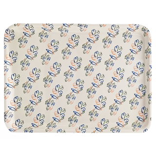 S.Y.L 山玉利 美耐皿 斜紋托盤, 斜紋, 1個