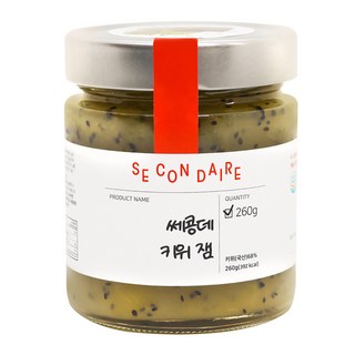 SECONDAIRE 無加糖木糖醇奇異果果醬, 260g, 1罐