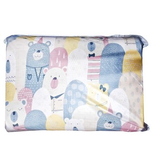 Mexsmon 美思夢 古錐嬰兒5cm乳膠床墊, 熊熊印花, 1個