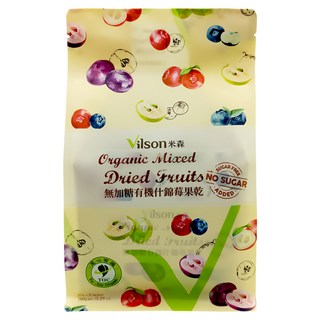 Vilson 米森 無加糖有機什錦莓果乾 5包, 150g, 1袋