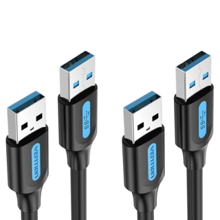 VEnTIOn 威迅 CON系列 USB 3.0 A公對A公 數據線, 0.5m, 1組