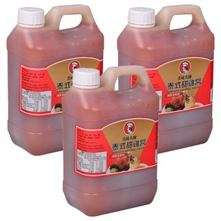 CHEF'S CHOICE 美味大師 泰式甜雞醬, 2.5kg, 3桶