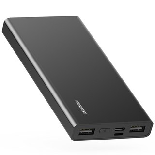 누아트 울트라부스트 고속충전 대용량 보조배터리 10000mAh, 블랙