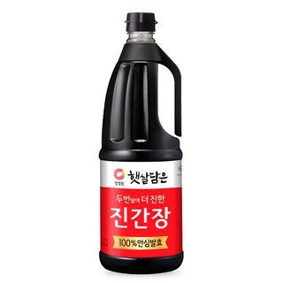 청정원 두번달여 더 진한 진간장, 1.7L, 1개