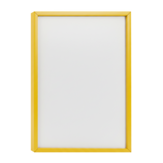 HUNDRED PICTURES 百耘圖 108P鋁框, 黃色, 1個