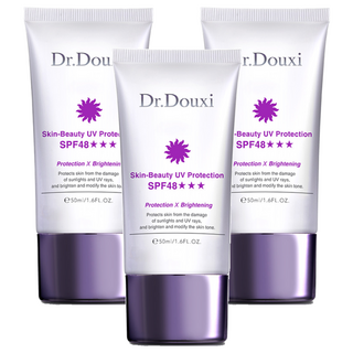 Dr.Douxi 朵璽 晶鑽美肌潤色隔離霜 SPF48 50ml, 自然潤色款, 3條