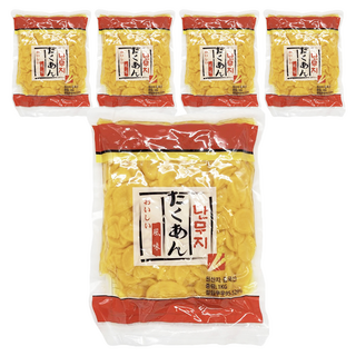 Hana Toho Food 切片醃蘿蔔, 1kg, 5個