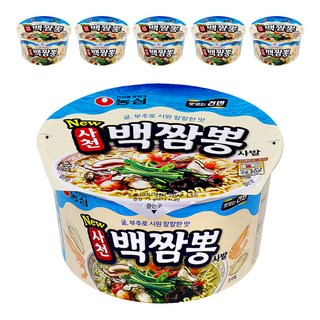 NONGSHIM 農心 四川辣海鮮白炒碼麵 75g, 6入