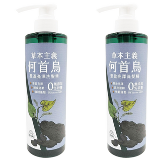 美吾髮 草本主義洗髮精 何首烏豐盈亮澤, 540ml, 2瓶