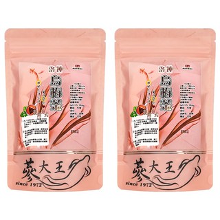 蔘大王 洛神烏梅茶包, 6g, 10包, 2袋