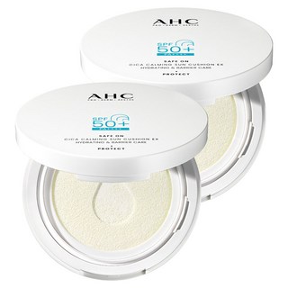 AHC Safe On積雪草EX防曬氣墊, 2個, 25ml
