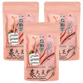 蔘大王 洛神烏梅茶包, 6g, 10包, 3袋