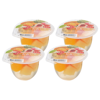 盛香珍 綜合鮮果凍, 180g, 4個