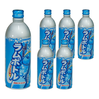 SANGARIA 隨手罐碳酸汽水 原味, 482ml, 6瓶
