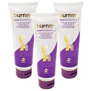 funcare 船井生醫 burner 倍熱 超勻腰腹霜，有助於進化和發展血液循環，有助於減少腹部脂肪增生, 100ml, 3條