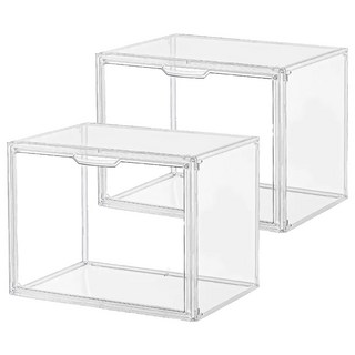 無隔板包包展示盒 SN0786 35.5 x 26.5 x 21.5cm, 透明色, 2個