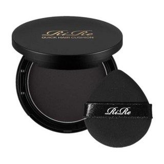 RiRe 快速氣墊遮髮 14g 髮際線修容 遮蓋稀疏髮, #01自然黑, 1組