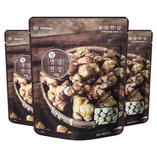 JayeonHannal 調味用生薑塊, 3包, 20g