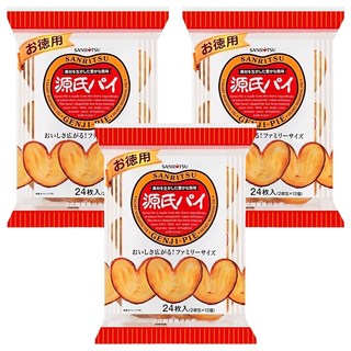 SANRITSU 三立製菓 源氏派 源氏派餅, 240g, 3袋