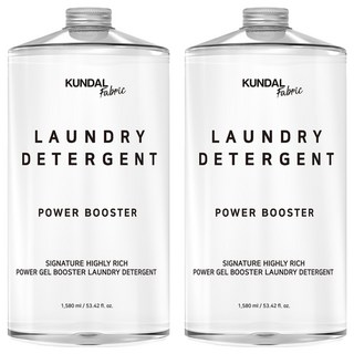 KUNDAL 昆黛爾 高濃縮強力洗衣精, 1.58L, 2瓶