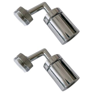 洗臉防濺水兩檔過濾水龍頭 71g, 2個, 總長4.5cm