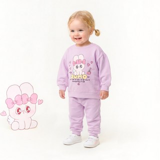 Esther Bunny 艾絲樂小兔 愛心滿滿Joy上下衣套裝