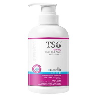 TS6 護一生 沁涼潔淨凝露 雙效薄荷涼感 TS-2L益菌精華 蘆薈萃取 洋甘菊萃取 金盞花萃取 蔓越莓萃取 茶樹精油, 250g, 1瓶