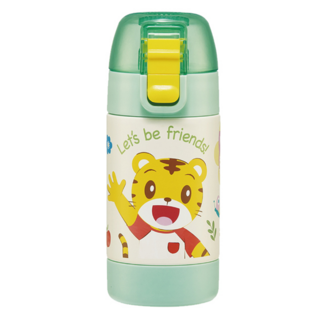 Skater 不鏽鋼直飲冷水壺 SSSC4D, 巧虎 白色 + 綠色 + 黃色, 350ml, 1個