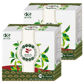 歐可茶葉 冷泡茶 蜜香紅茶, 3g, 30包, 2盒