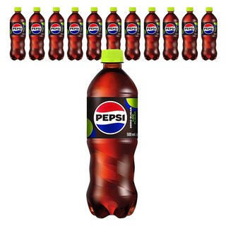 無糖可樂 萊姆口味, 500ml, 12個