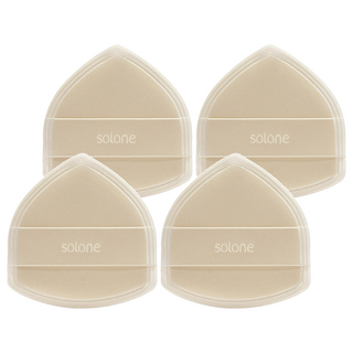 Solone 台灣公司貨 雲朵舒芙蕾海綿, 奶油栗子, 4個