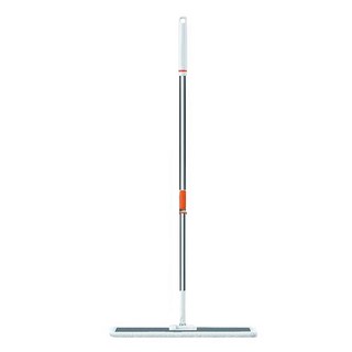 WHOLE HEIGHT 闔樂泰 乾溼兩用省力大面積平板拖, 1個, 拖把桿(89~136cm + 布盤(46.5 x 12cm)