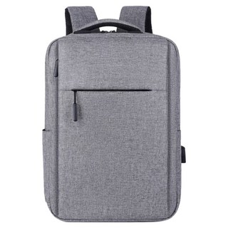 好背包howback 輕奢防潑水上班通勤旅行電腦後背包 -15寸, 灰色