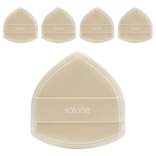 Solone 台灣公司貨 雲朵舒芙蕾海綿, 奶油栗子, 5個