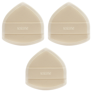 Solone 台灣公司貨 雲朵舒芙蕾海綿, 奶油栗子, 3個