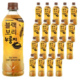 하이트진로 블랙보리 누룽지 음료, 520ml, 20개