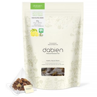 dabien 蘋果檸檬茶三角茶包, 1.5g, 20包, 1袋