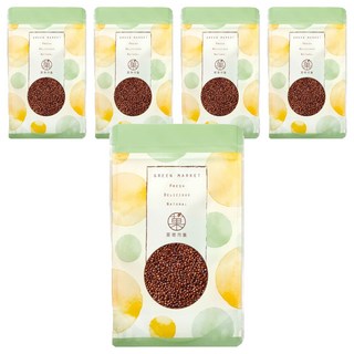 GreenMarket 菓青市集 紅藜麥 QUINOA 無乳糖/無麩質 黃金穀物 (200g/包), 5包