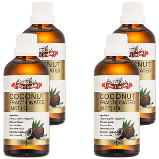 Aus Garden 澳維花園 頂級分餾椰子油 (MCT) 100ml, 4瓶