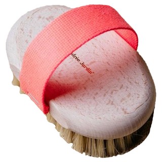 Andree Jardin 身體按摩沐浴刷 櫸木材質, 桃色 + 木色, 1個