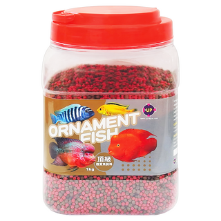 UP AQUA 雅柏 頂級觀賞魚飼料 E-235-S, 1kg, 1桶