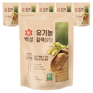 CJ BEKSUL 白雪 紅糖, 1kg, 6個