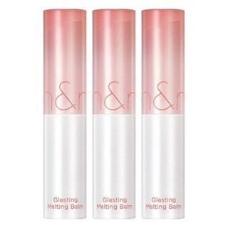 [비건뷰티] [비건뷰티] 롬앤 글래스팅 멜팅 밤, 06 카야 피그, 3.5g, 3개