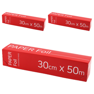 가가호호 종이호일 롤형, 50m, 1개입, 3개