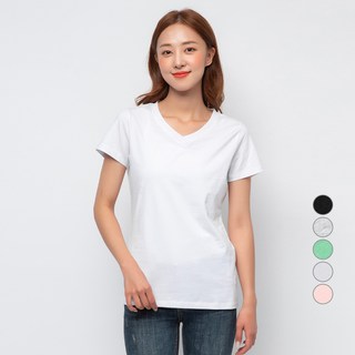 CARET 女款V領短袖T恤