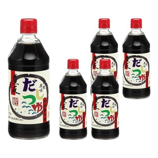 KOKUMORI 穀盛 煮友 香菇柴魚露, 500ml, 5瓶
