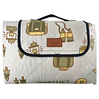 多功能防潮睡墊/野餐墊 35x28x6cm收納尺寸, 多色, 200 x 150cm