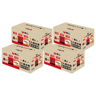 NONGSHIM 農心 辛拉麵120g 4包 + 安城湯麵125g 2包 + 辛拉麵 辣白醬風味137g 2包, 32包